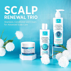 Roycederm packaging showing product for psoriasis and dandruff support
