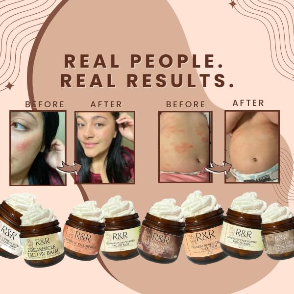 R&R Collective balm texture closeup shows creamy oil based formula