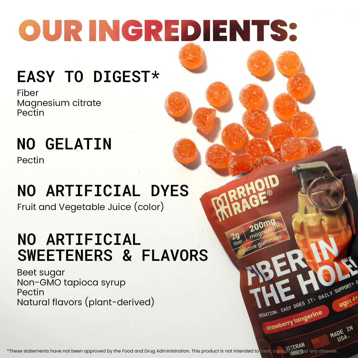 Rrhoid Rage 60-count pack emphasizes value and easy replenishment
