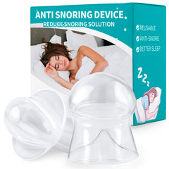 RSHUYIN VV04 anti-snoring device, front view, compact mouth guard for nightly use.