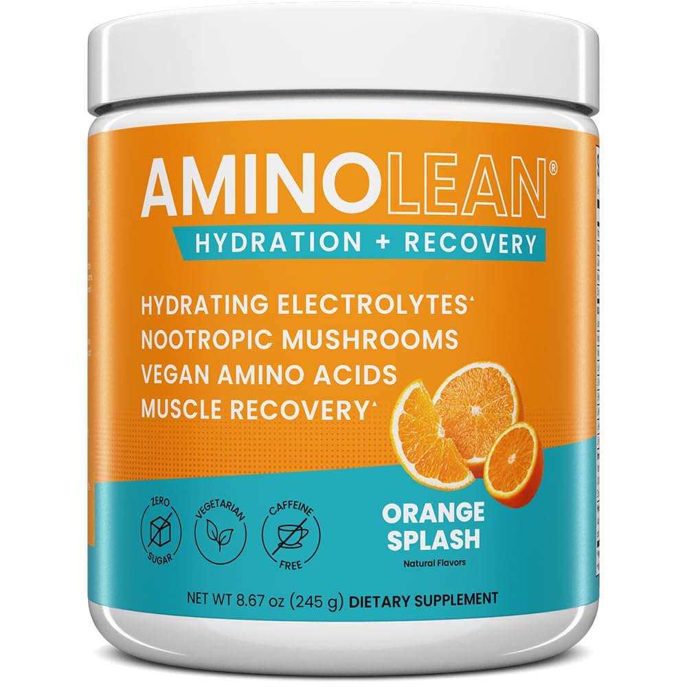 RSP NUTRITION AminoLean Recovery bottle ready for hydration during training.