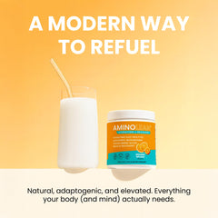 A close view of AminoLean Recovery mixer facilitating quick post-workout recovery.