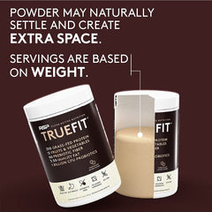 RSP TrueFit keto-friendly net carbs information panel highlighting low carb option.