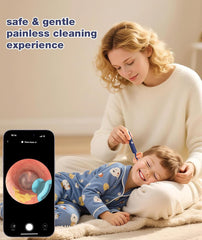 RSRNKXC WiFi otoscope app connects with iOS and Android.