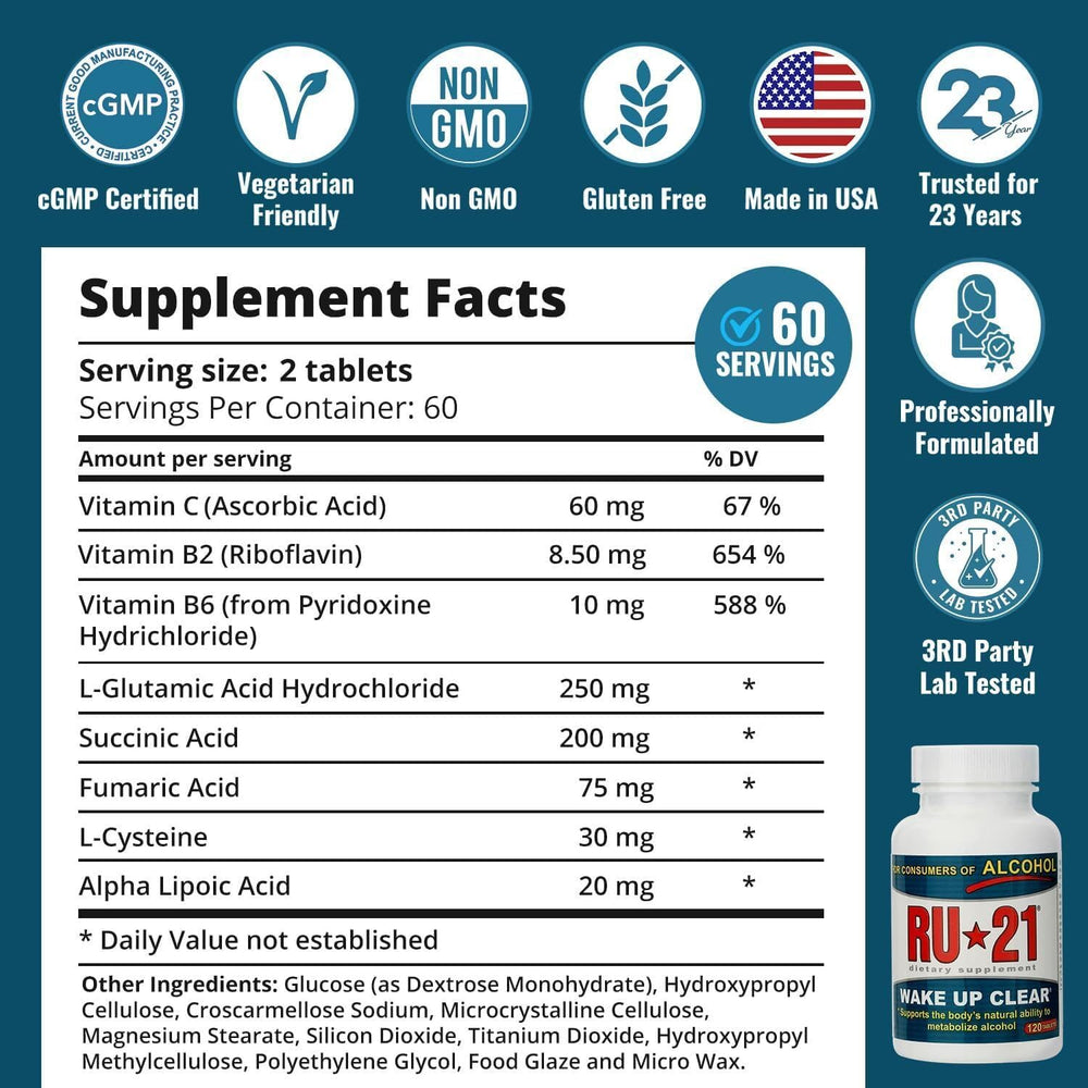 RU-21 liver-support concept depicted as toxin reduction and daytime vitality.