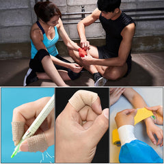 RUBY.Q colorful bandage wraps brighten family first aid routines