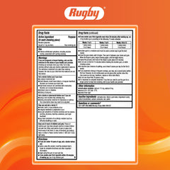 Rugby Polacrilex 2mg gum on-the-go packets enable discreet use.