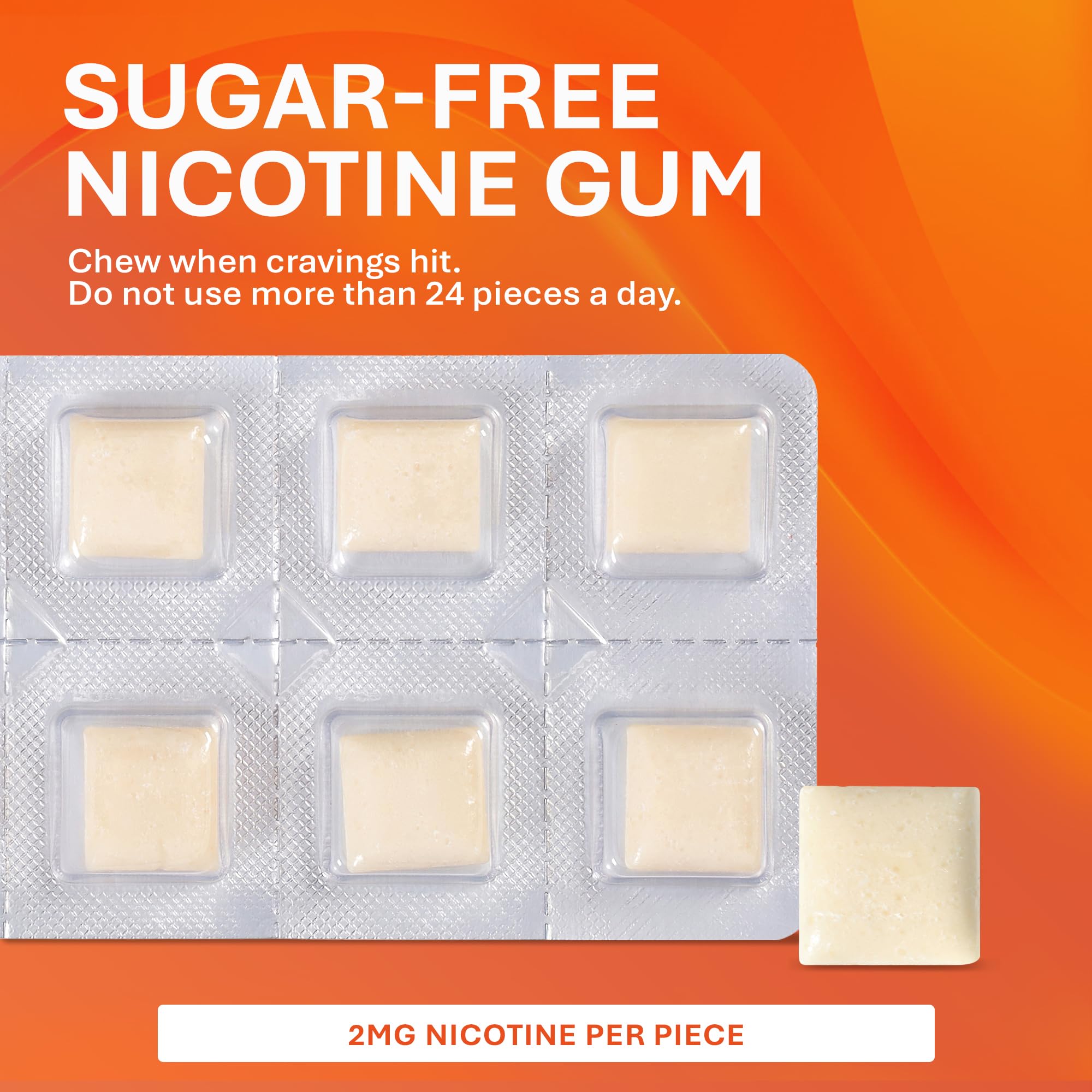Rugby Polacrilex 2mg gum sugar-free label emphasizes a healthier choice during quit attempts.