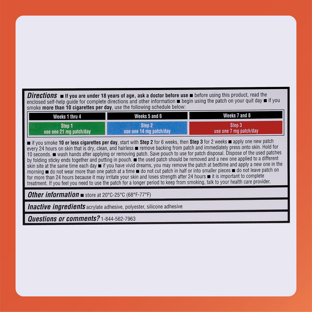 Rugby Laboratories behavior support guide included with patch