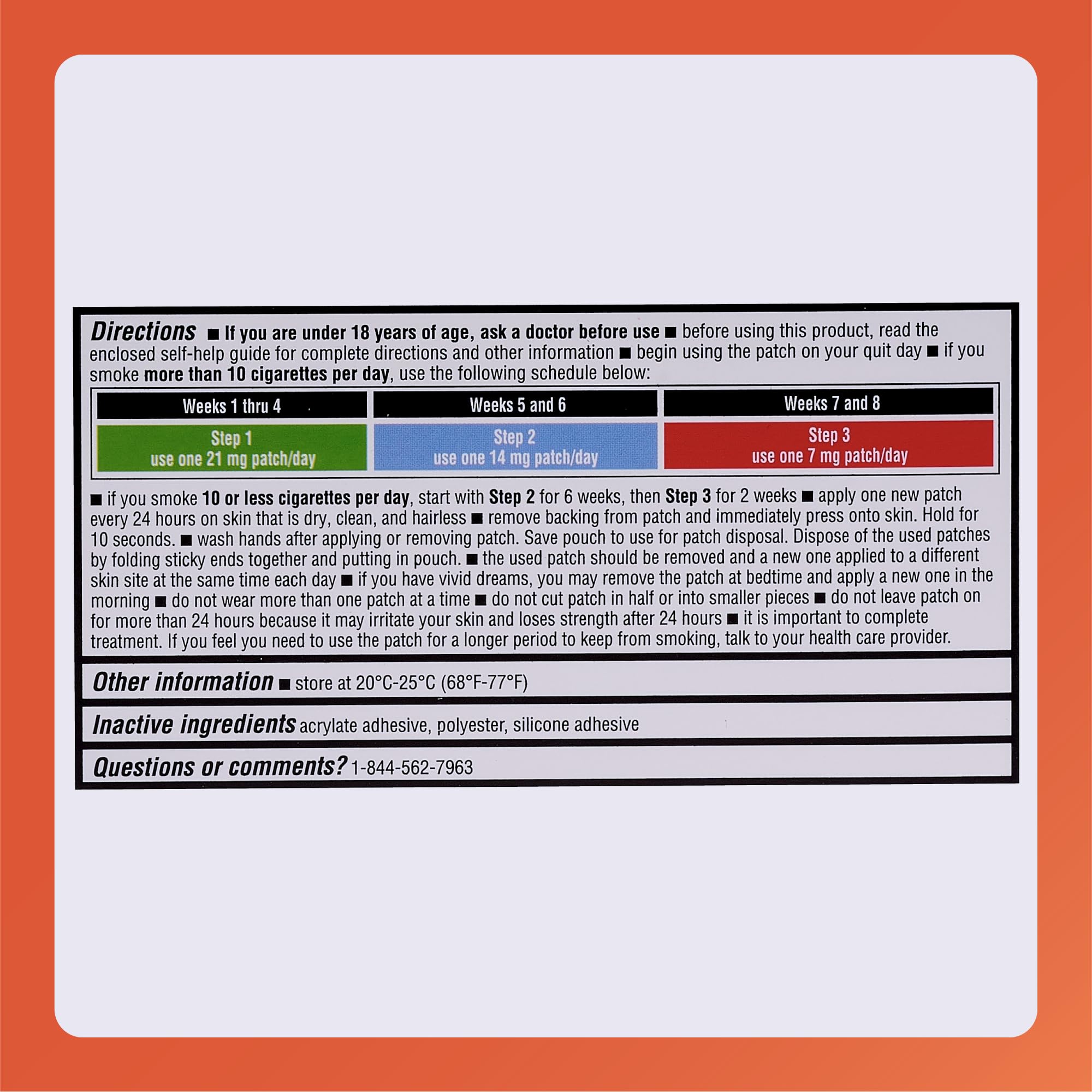 Rugby Laboratories packaging and label visible