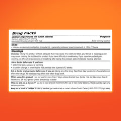 Rugby Laboratories Fiber-Lax bottle label readable for trust