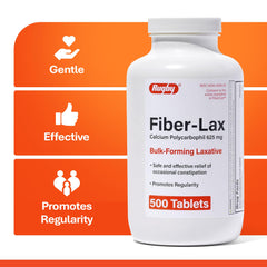 Rugby Laboratories Fiber-Lax dosage scene showing adult use