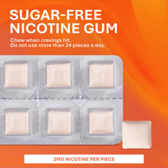 Rugby Laboratories fruit-flavored gum being chewed during a break to curb cravings