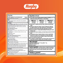 Rugby Laboratories quit plan chart image motivating a gradual nicotine reduction journey.