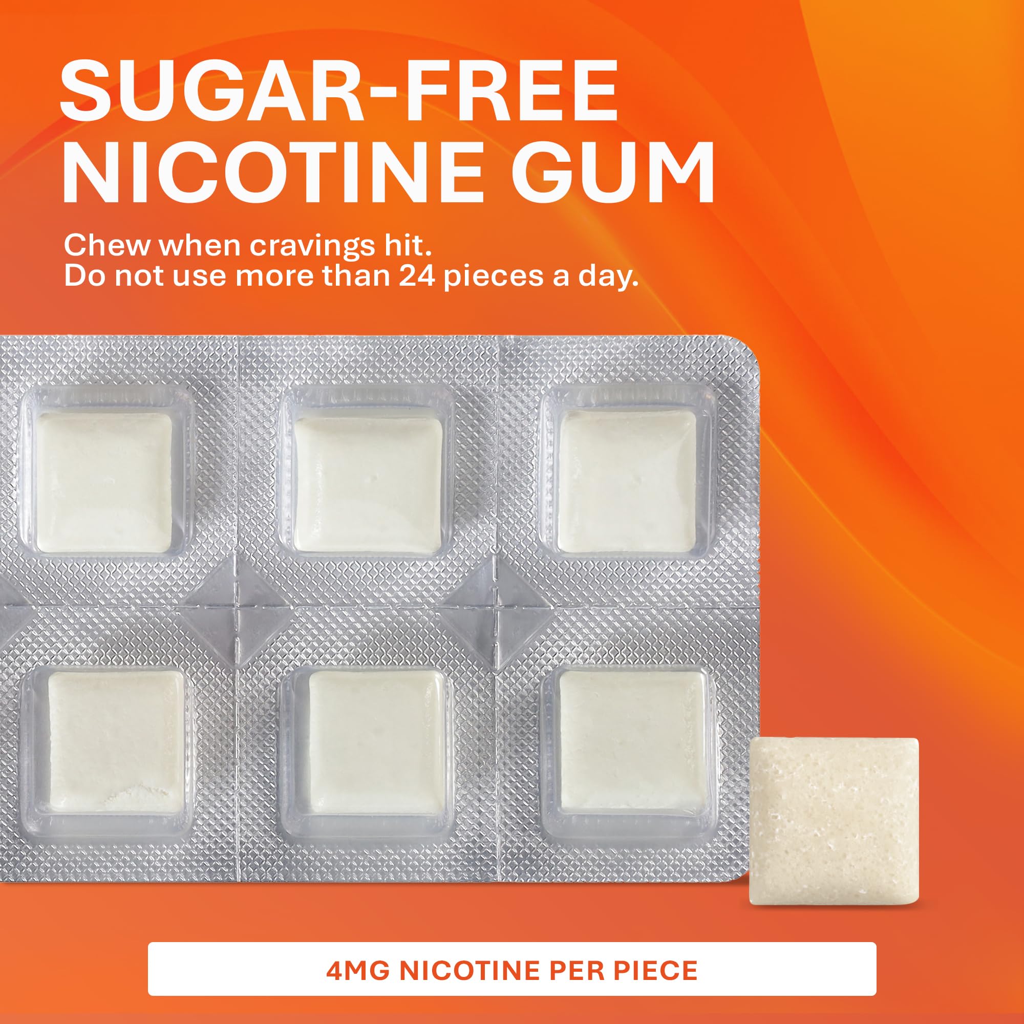 Rugby Polacrilex 4mg mint gum 100-count box offers long-term supply.