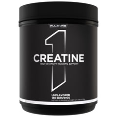 Rule 1 Creatine Powder bottle for consistent daily dosing during training.