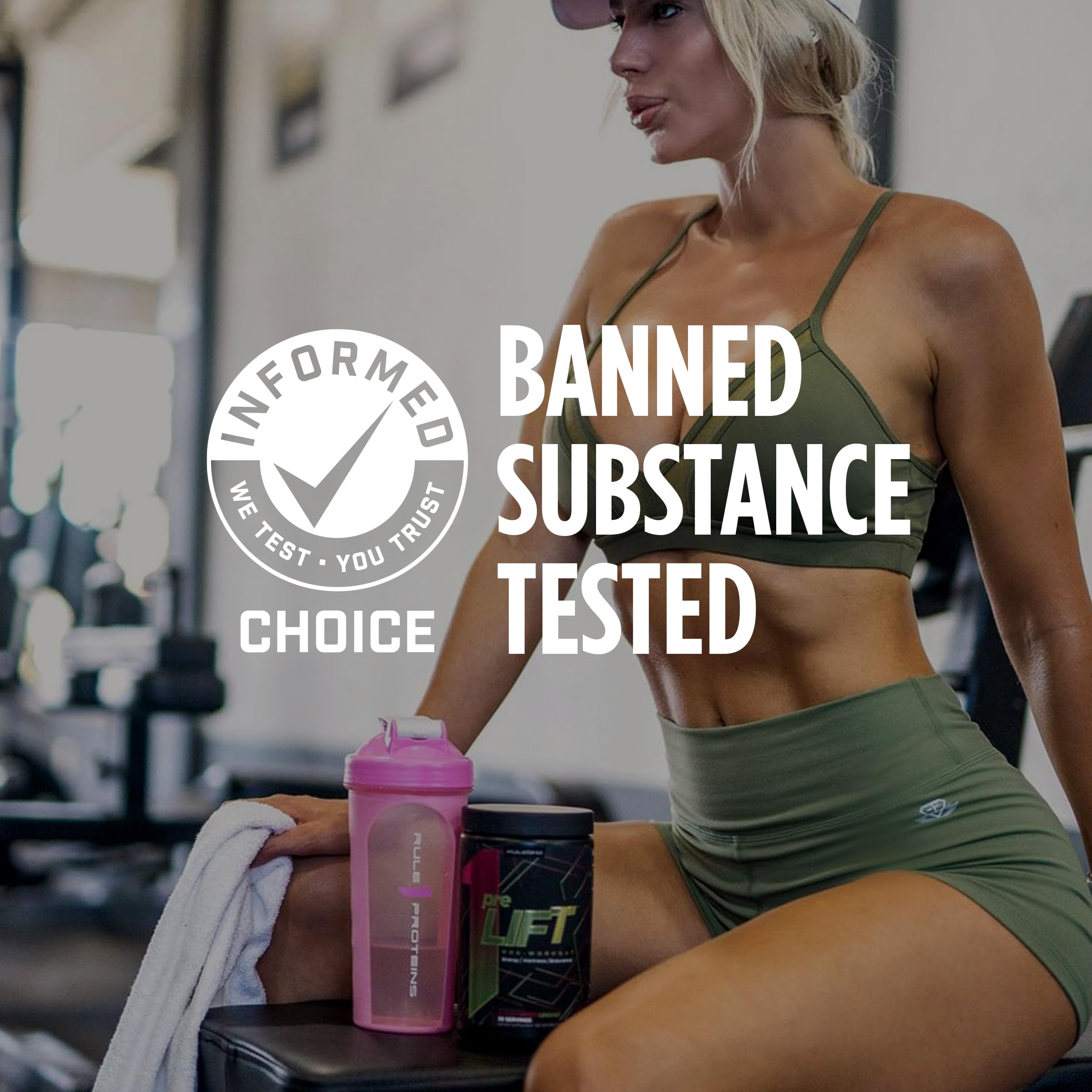 Rule 1 PreLIFT athlete in workout setting illustrating endurance potential