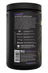 Rule 1 PreLIFT label reveals transparent dosages for informed use