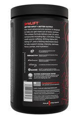 Rule 1 preLIFT powder dissolving in water for fast, sustained energy