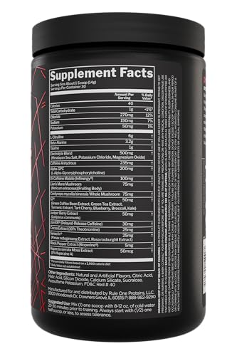 Rule 1 preLIFT scoop on the tub for precise dosing and focus