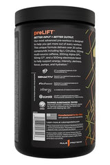 Rule 1 PreLIFT shaker dissolving powder for a fast, focused workout