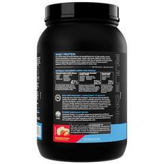 Rule 1 Whey Protein dissolving in liquid for a smooth shake.