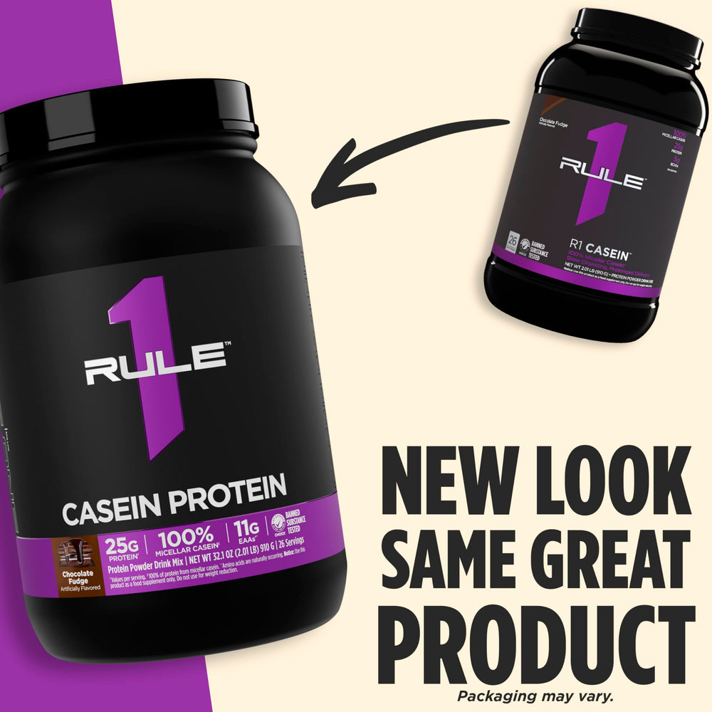 Rule 1 Casein Vanilla Creme nighttime setup overnight recovery support