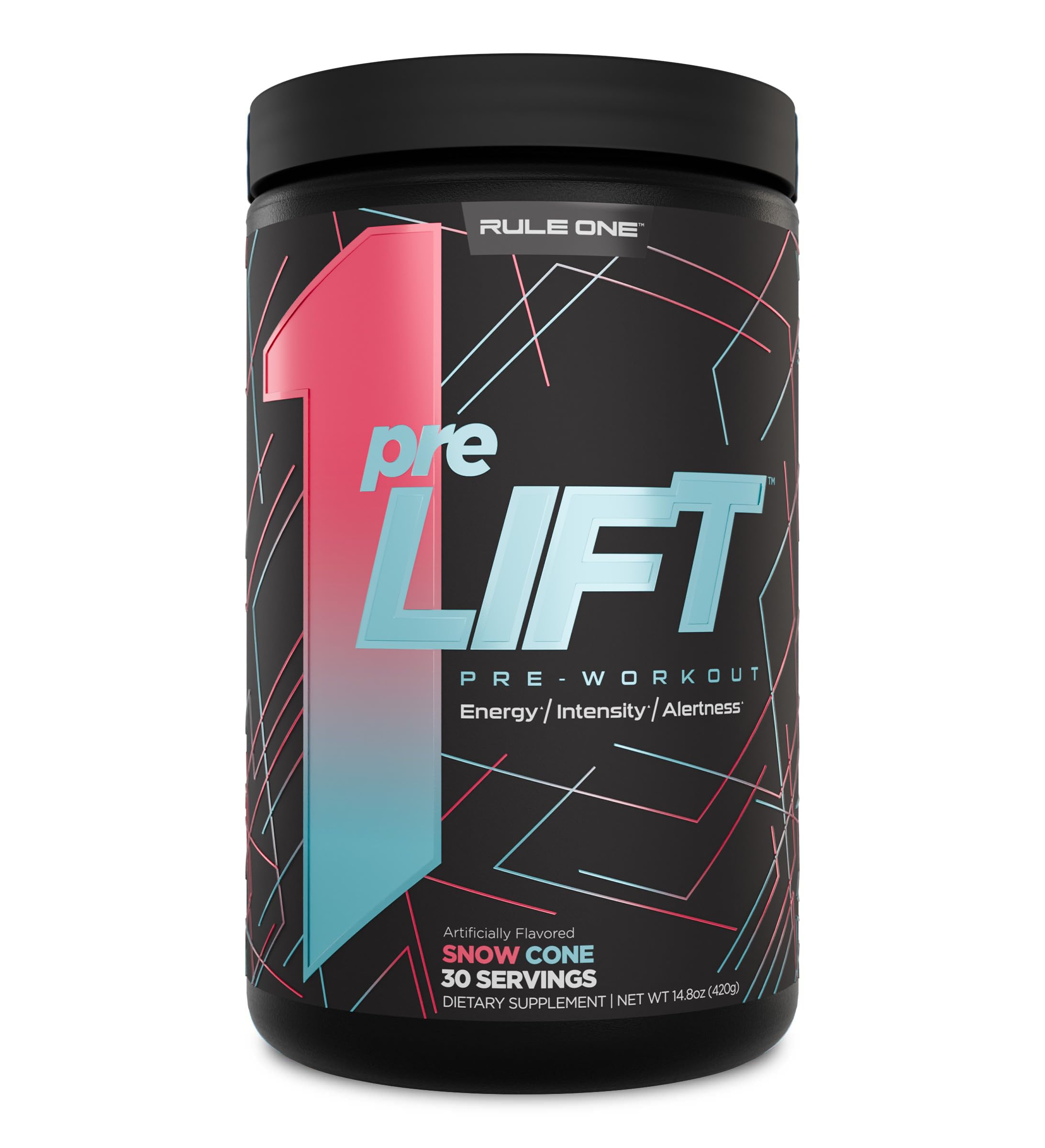 Rule 1 preLIFT bottle pouring for workouts