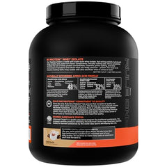 Rule 1 R1 Whey Isolate shaker with drink—silky mix after training.