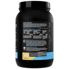 Rule 1 Whey Protein Banana Crème shake ready for post-workout boost