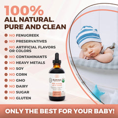 Rumina Naturals mom with baby scene conveying calm, confident nursing.