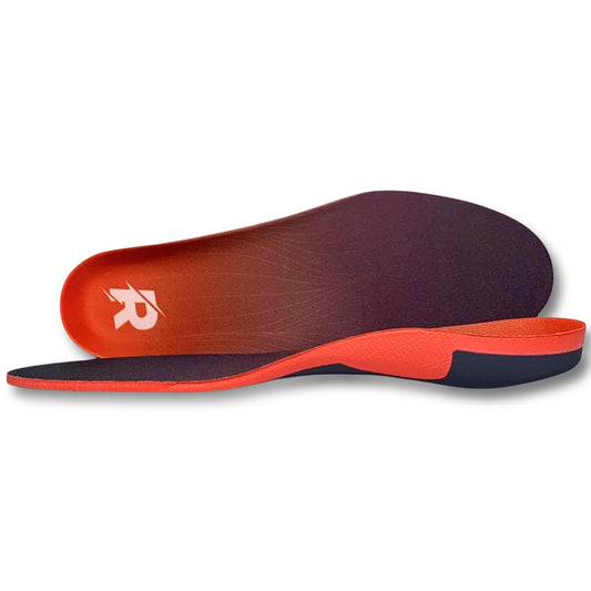 Run 619 MFM insoles side profile with zero-drop for natural stride and stability