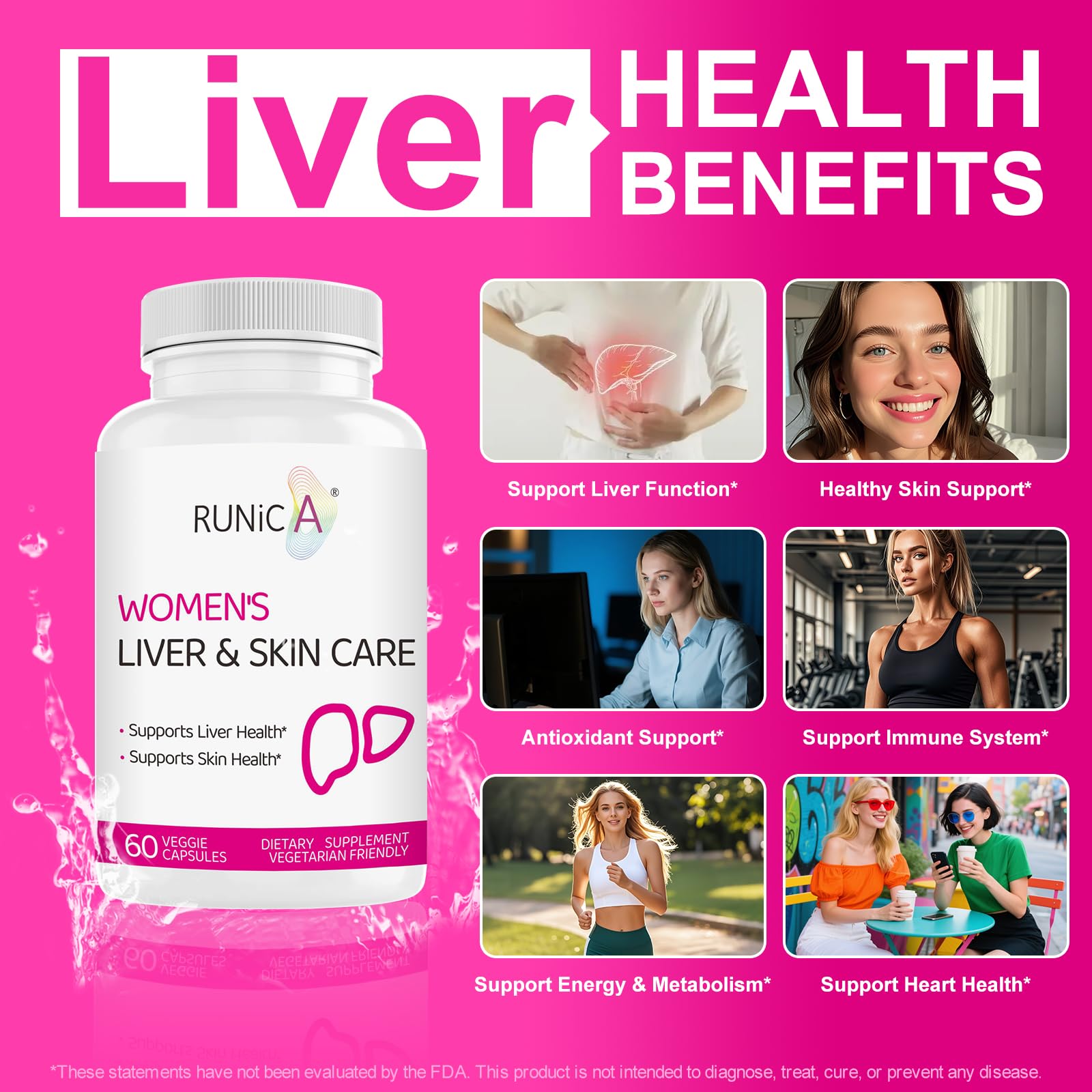 RUNICA 300 Ingredient list on label, natural ingredients emphasis.