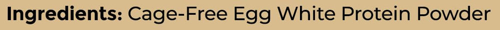 Rustic Nutrition egg white powder baking use in pancakes and muffins