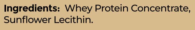 Rustic Nutrition Premium Whey Protein USA-sourced production label emphasis