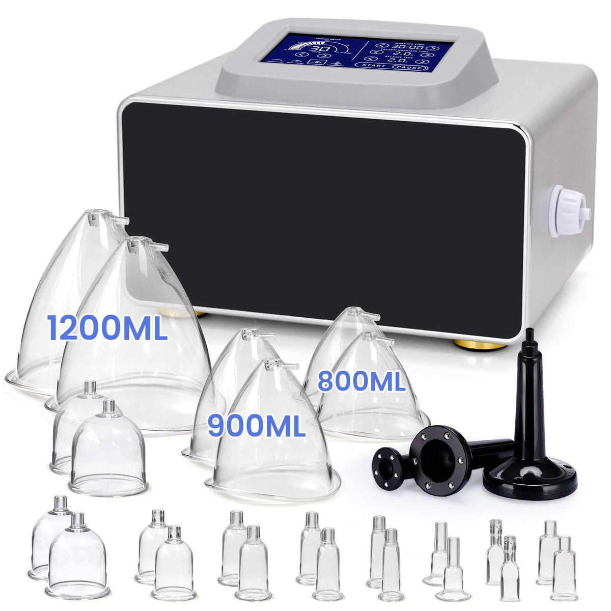 RUTAWZ vacuum therapy cupping machine front view for salons