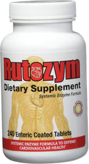 Rutozym nattokinase tablets bottle supports cardiovascular wellness