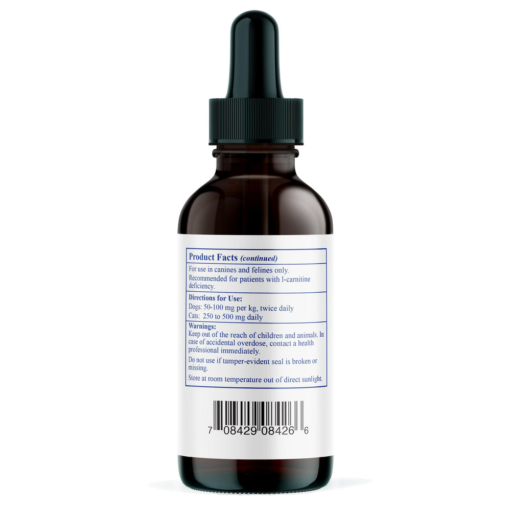 Rx Vitamins LiquiCarn label highlights flavor and ingredients for easy recognition.