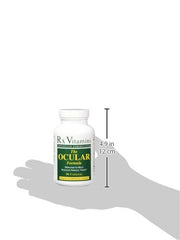 Rx Vitamins Ocular Formula capsules close-up for convenient daily use