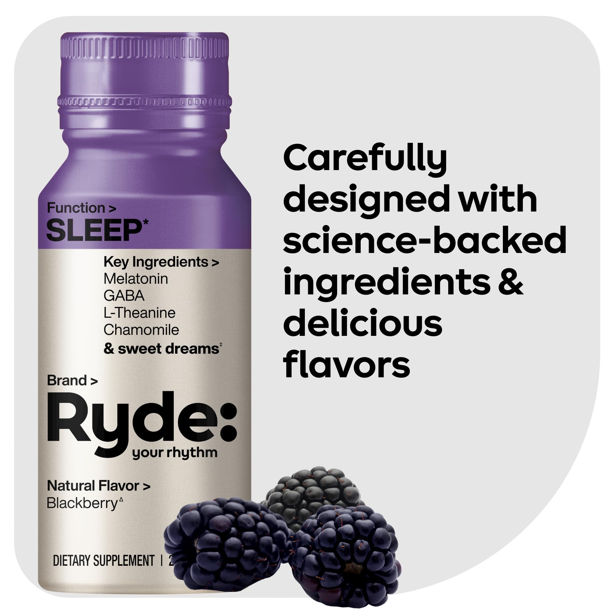 Ryde Sleep 8-pack convenient for a regular nightly routine.