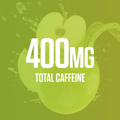 RYSE Godzilla Green Apple label highlights citrulline and beta-alanine benefits.