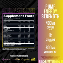 RYSE pre-workout scoop shown for precise dosing before training.