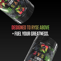 Powder being mixed in a shaker for Cherry Limeade pre-workout