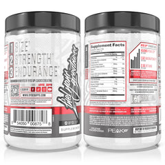 RYSE Loaded Creatine Electric Lemonade branding and USA-made packaging