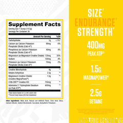 RYSE Loaded Creatine Electric Lemonade scoop dispensing powder for accurate pre-workout dosing