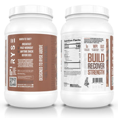 RYSE Loaded Protein Milk Chocolate nutrition facts label for informed choices.