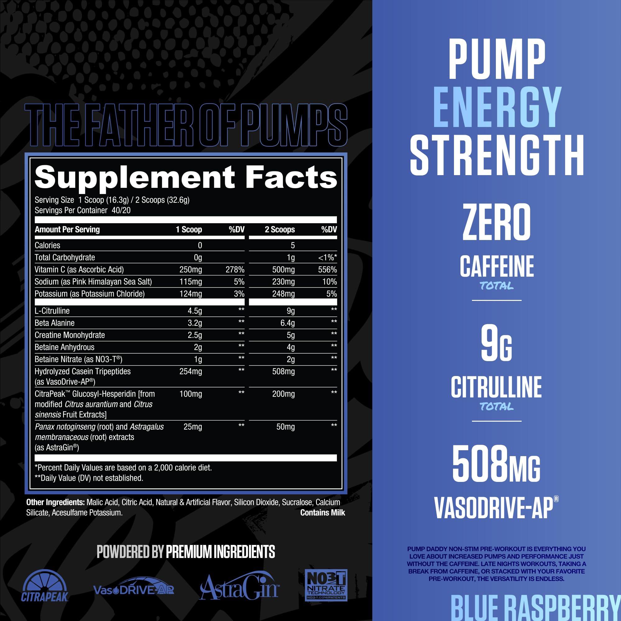 Scoop of Pump Daddy V2 showing powder texture for steady dosing