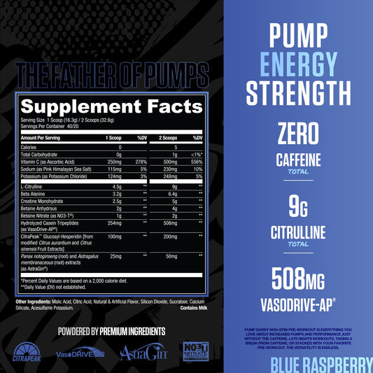 Scoop of Pump Daddy V2 showing powder texture for steady dosing