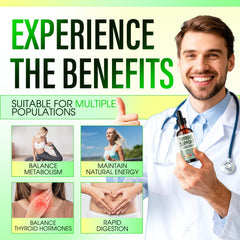 Compact packaging of Ryurop Thyroid Support Drops ready to take