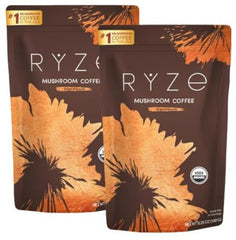 RYZE Mushroom Coffee packet for convenient energy on the go.